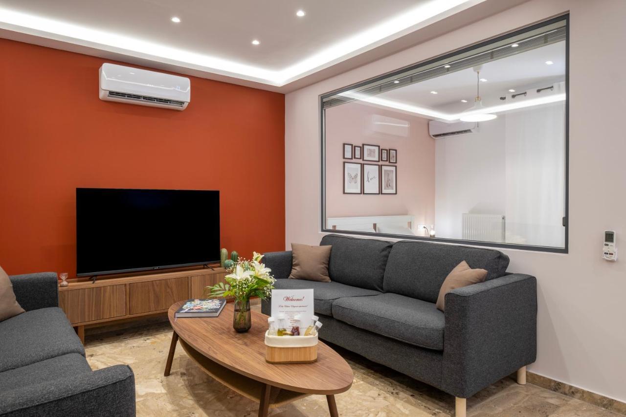 Urban Elegance, 3-Bedroom Flat In Heart Of Chania La Canea Esterno foto